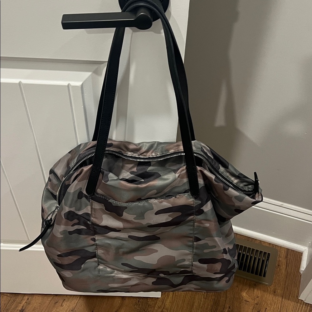 Rebecca Minkoff Camouflage Tote with Black Handles - Picture 7 of 7